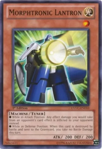 Morphtronic Lantron - EXVC-EN010 - Common - 1st Edition - YuGiOh