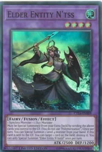 Elder Entity N'tss - CT14-EN009 - Super Rare - Limited Edition - YuGiOh