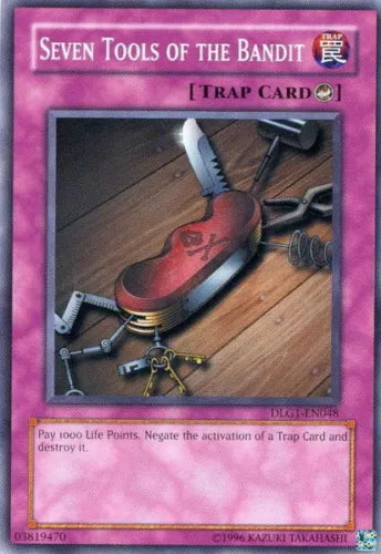 Seven Tools of the Bandit - DLG1-EN048 - Common - Unlimited Edition - YuGiOh