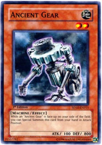 Ancient Gear - SD10-EN015 - Common - 1st Edition - YuGiOh