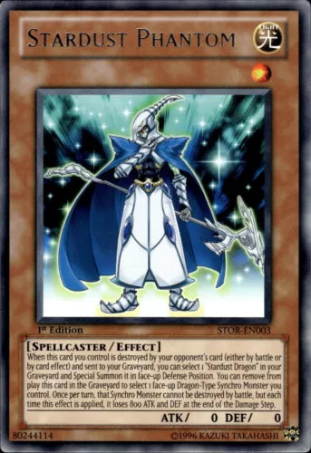Stardust Phantom - STOR-EN003 - Rare - Mixed Editions - YuGiOh
