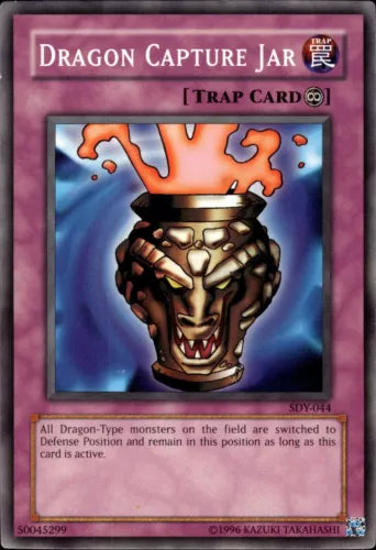 Dragon Capture Jar - SDY-044 - Common - Unlimited Edition - YuGiOh LP