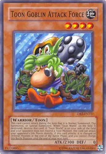 Toon Goblin Attack Force - DB2-EN117 - Common - Unlimited Edition - YuGiOh