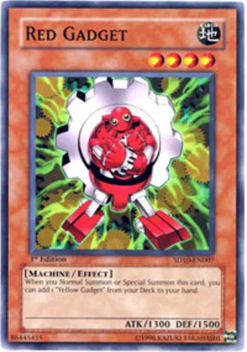 Red Gadget - SD10-EN007 - Common - 1st Edition - YuGiOh