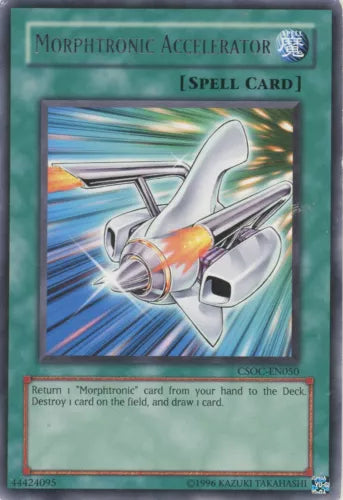 Morphtronic Accelerator - CSOC-EN050 - Rare - 1st Edition - YuGiOh