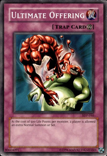 Ultimate Offering - SDP-046 - Common - Unlimited Edition - YuGiOh LP