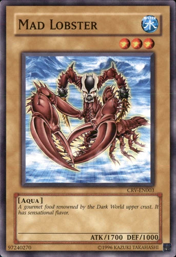 Mad Lobster - CRV-EN003 - Common - 1st Edition - YuGiOh