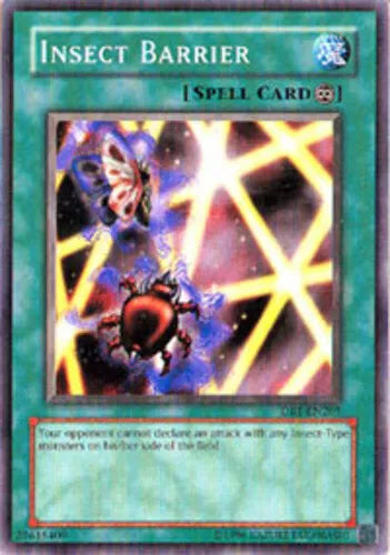 Insect Barrier - DB1-EN205 - Common - Unlimited Edition - YuGiOh LP