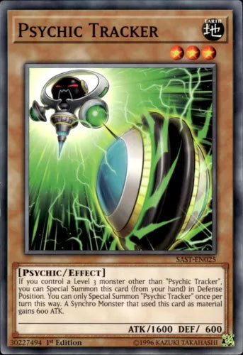 Psychic Tracker - SAST-EN025 - Common - Mixed Editions - YuGiOh