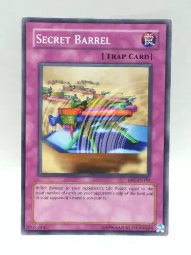Secret Barrel - DR1-EN101 - Common - Unlimited Edition - YuGiOh LP