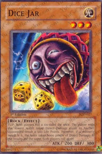 Dice Jar - PGD-027 - Common - Unlimited Edition - YuGiOh