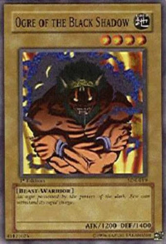 Ogre of the Black Shadow - SDK-019 - Common - Unlimited Edition - YuGiOh LP