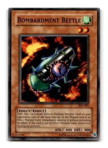 Bombardment Beetle - PSV-087 - Common - Unlimited Edition - YuGiOh