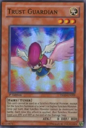 Trust Guardian - TSHD-EN009 - Super Rare - Unlimited Edition - YuGiOh