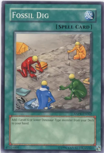 Fossil Dig - ANPR-EN062 - Common - 1st Edition - YuGiOh