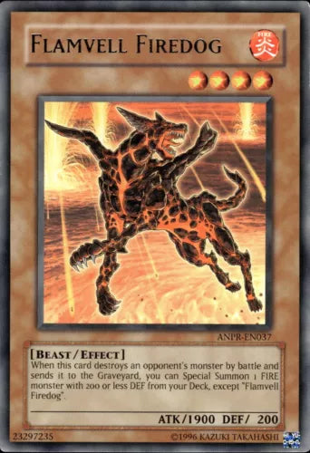 Flamvell Firedog - ANPR-EN037 - Rare - Unlimited Edition - YuGiOh