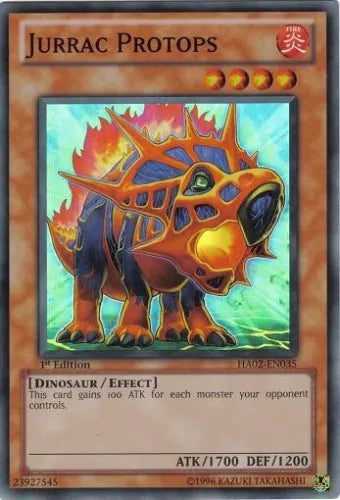 Jurrac Protops - HA02-EN035 - Super Rare - Unlimited Edition - YuGiOh