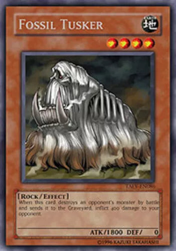 Fossil Tusker - TAEV-EN086 - Rare - Unlimited Edition - YuGiOh