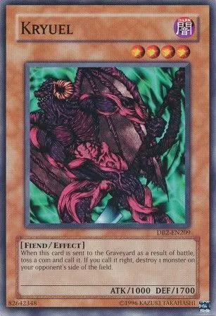 Kryuel - DB2-EN209 - Common - Unlimited Edition - YuGiOh