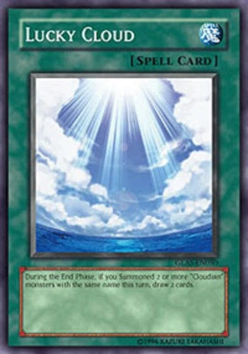 Lucky Cloud - GLAS-EN050 - Common - Mixed Editions - YuGiOh
