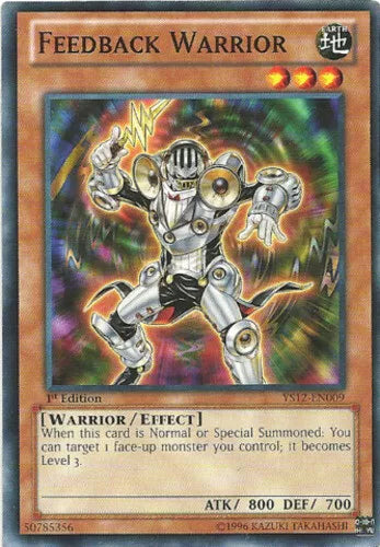 Feedback Warrior - YS12-EN009 - Common - 1st Edition - YuGiOh