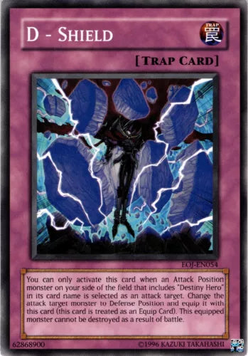 D - Shield - EOJ-EN054 - Common - 1st Edition - YuGiOh