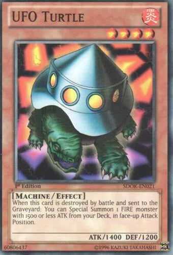 UFO Turtle - SDOK-EN021 - Common - 1st Edition - YuGiOh
