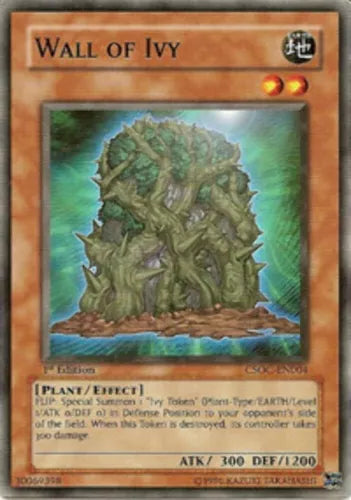 Wall of Ivy - CSOC-EN004 - Common - 1st Edition - YuGiOh