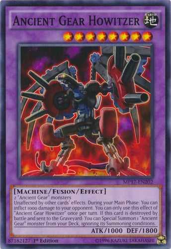 Ancient Gear Howitzer - MP17-EN202 - Common - 1st Edition - YuGiOh