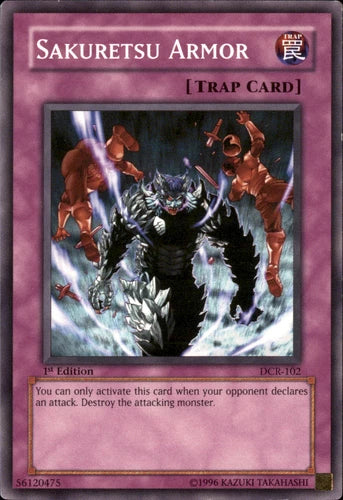 Sakuretsu Armor - DCR-102 - Common - Unlimited Edition - YuGiOh