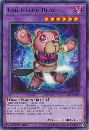 Frightfur Bear - NECH-EN046 - Rare - 1st Edition - YuGiOh