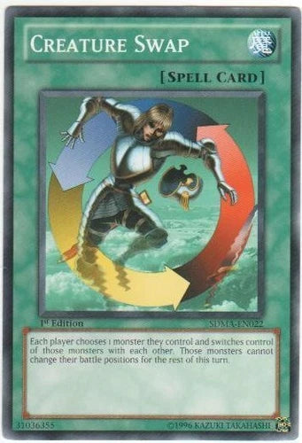 Creature Swap - SDMA-EN022 - Common - 1st Edition - YuGiOh