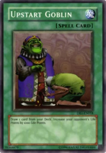 Upstart Goblin - DB1-EN018 - Common - Unlimited Edition - YuGiOh