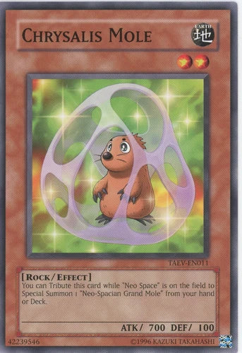 Chrysalis Mole - TAEV-EN011 - Common - Mixed Editions - YuGiOh