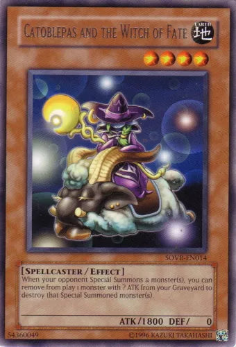 Catoblepas and the Witch of Fate - SOVR-EN014 - Rare - Unlimited Edition YuGiOh