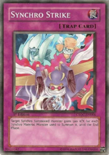Synchro Strike - CSOC-EN066 - Common - 1st Edition - YuGiOh