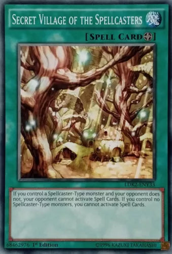 Secret Village of the Spellcasters - LDK2-ENY33 - Common - 1st Edition - YuGiOh