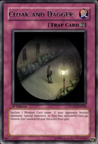 Cloak and Dagger - STON-EN059 - Rare - Mixed Editions - YuGiOh
