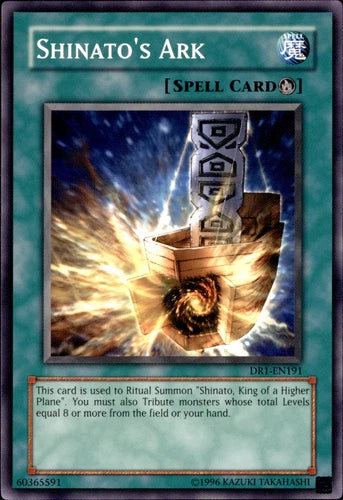 Shinato's Ark - DR1-EN191 - Common - Unlimited Edition - YuGiOh
