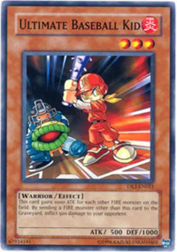 Ultimate Baseball Kid - DR3-EN021 - Common - Unlimited Edition - YuGiOh