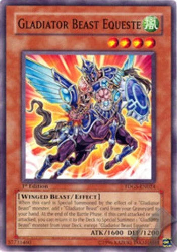 Gladiator Beast Equeste - TDGS-EN024 - Common - Mixed Editions - YuGiOh