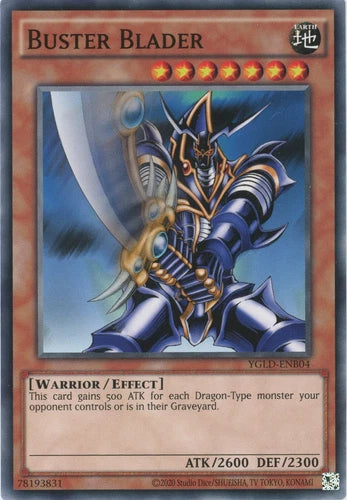 Buster Blader - YGLD-ENB04 - Common - 1st Edition - YuGiOh