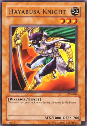 Hayabusa Knight - PSV-086 - Rare - Unlimited Edition - YuGiOh LP