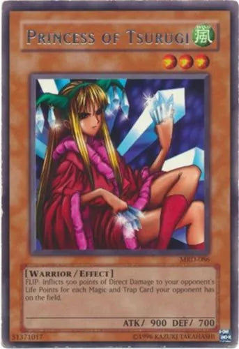Princess of Tsurugi - MRD-086 - Rare - Unlimited Edition - YuGiOh LP