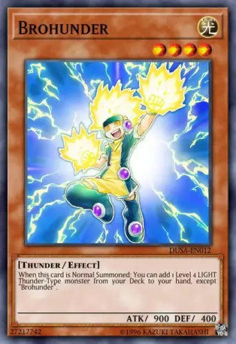 Brohunder - DUSA-EN012 - Ultra Rare - 1st Edition - YuGiOh