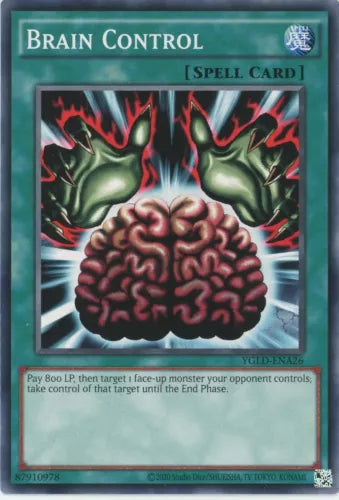 Brain Control - YGLD-ENA26 - Common - 1st Edition - YuGiOh