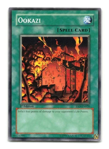 Ookazi - YSD-EN020 - Common - Unlimited Edition - YuGiOh LP