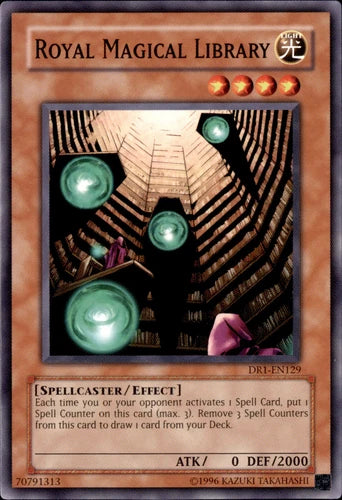 Royal Magical Library - DR1-EN129 - Common - Unlimited Edition - YuGiOh