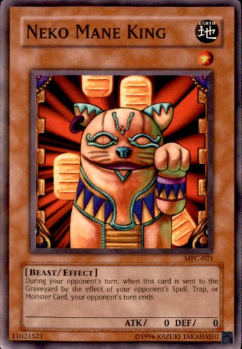 Neko Mane King - MFC-021 - Common - Unlimited Edition - YuGiOh LP