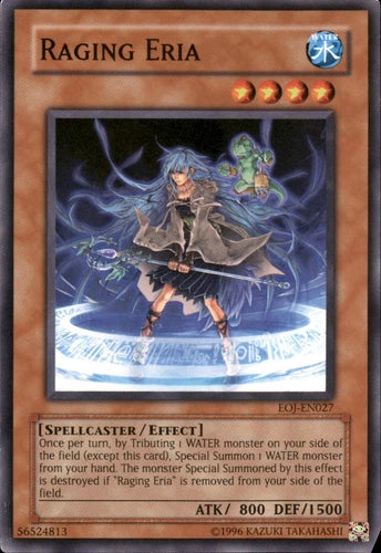 Raging Eria - EOJ-EN027 - Common - 1st Edition - YuGiOh